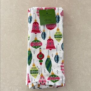 Kate Spade Colorful Ornament Kitchen Towels